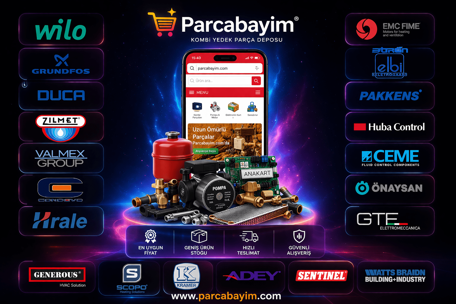 Kombi Yedek Parça Konya Konya Kombi Yedek Parça