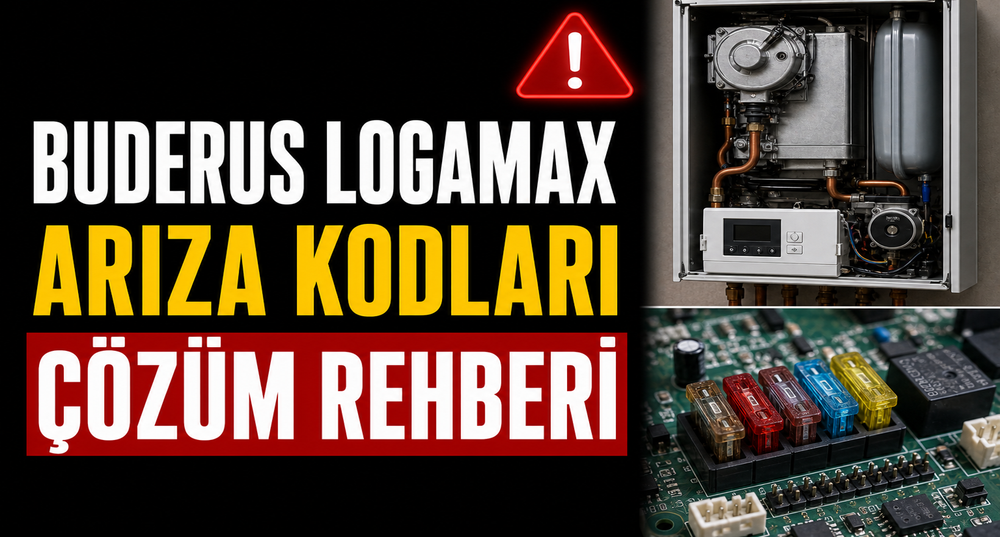 Buderus Logamax Arıza Kodları ve Çözüm Rehberi