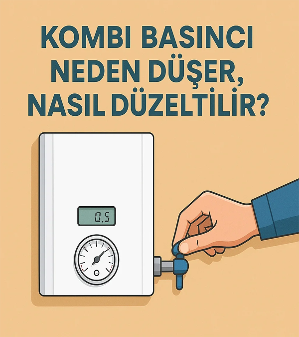 Kombi Basıncı Neden Düşer, Nasıl Düzeltilir?