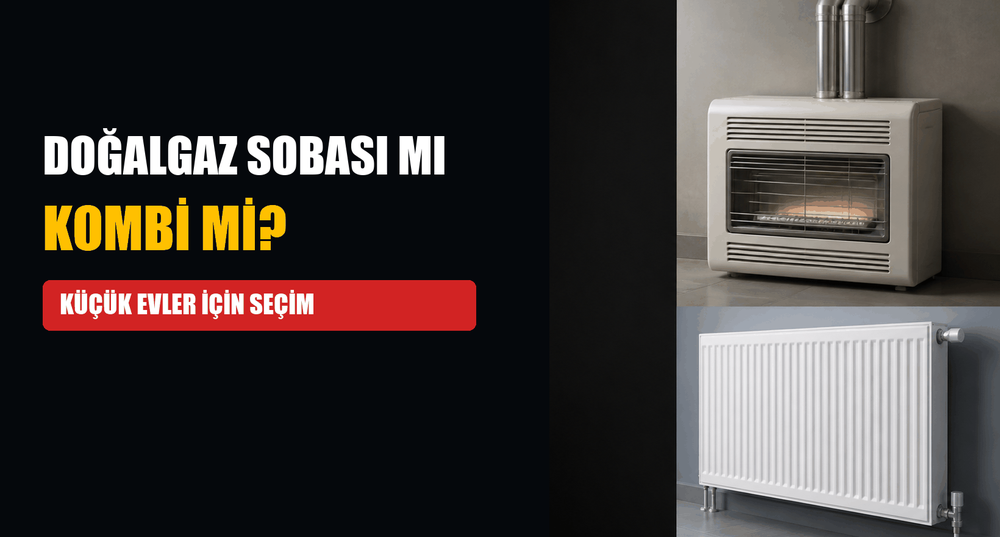 Doğalgaz Sobası mı, Kombi mi? Küçük Evler İçin Doğru Seçim