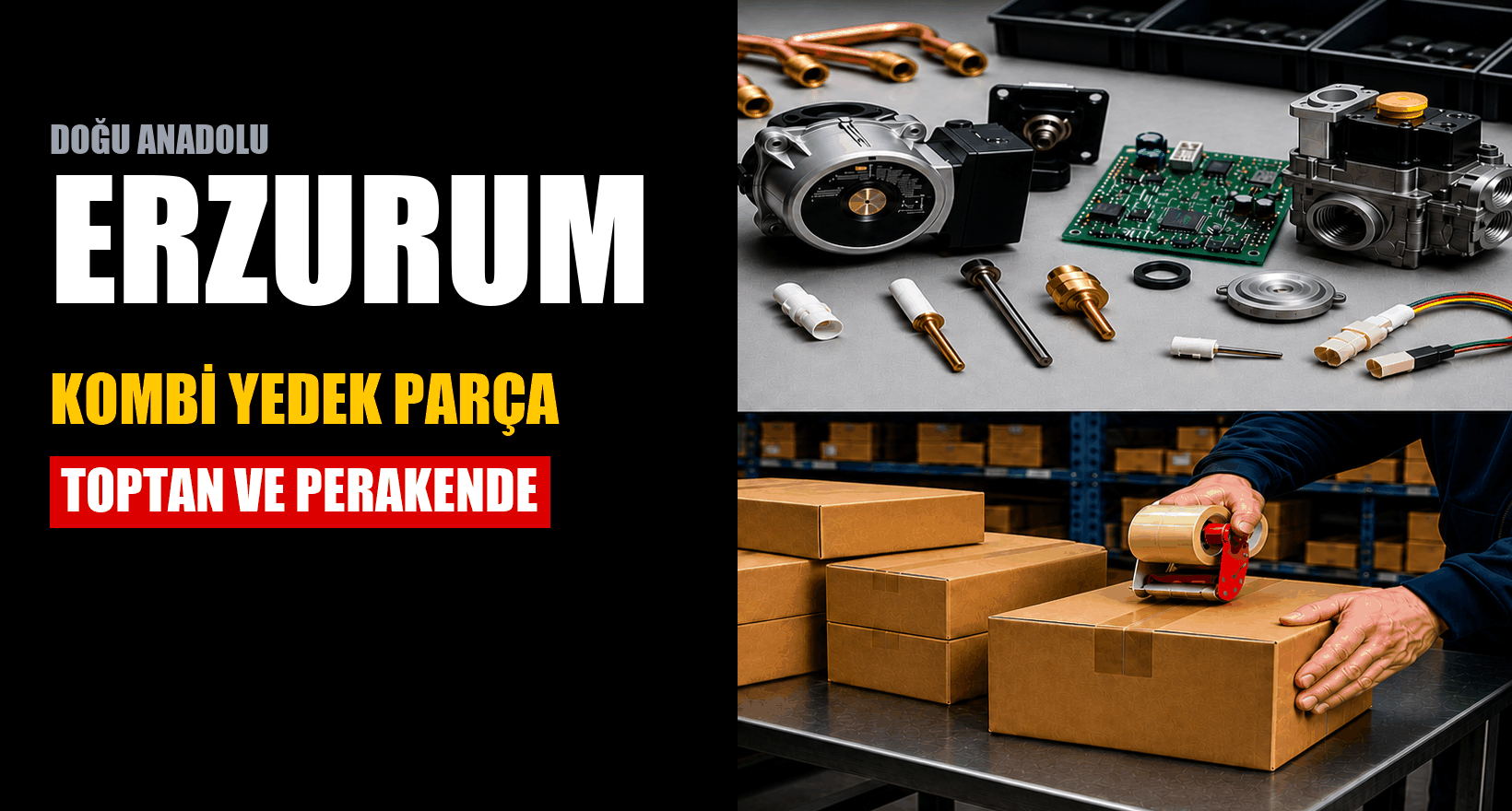 Erzurum Kombi Yedek Parça | Toptan Fiyat, 20 İlçeye Kargo