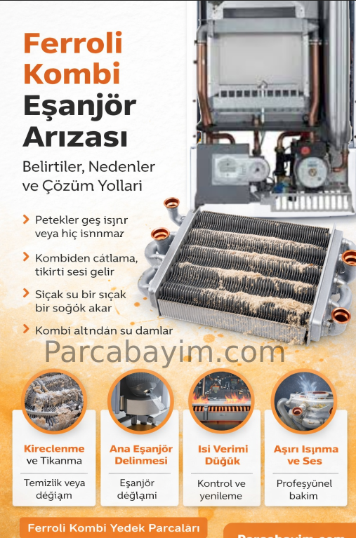 Ana Eşanjör Ferroli Domiproject D Serisi – Özellikler, Arızalar ve Çözüm Önerileri