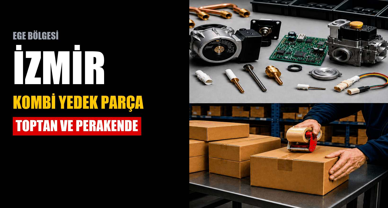 İzmir Kombi Yedek Parça | Toptan Fiyat, 30 İlçeye Kargo