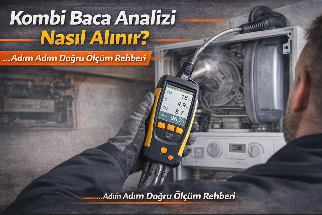 Kombi Baca Analizi Nasıl Alınır? (Adım Adım Doğru Ölçüm Rehberi)