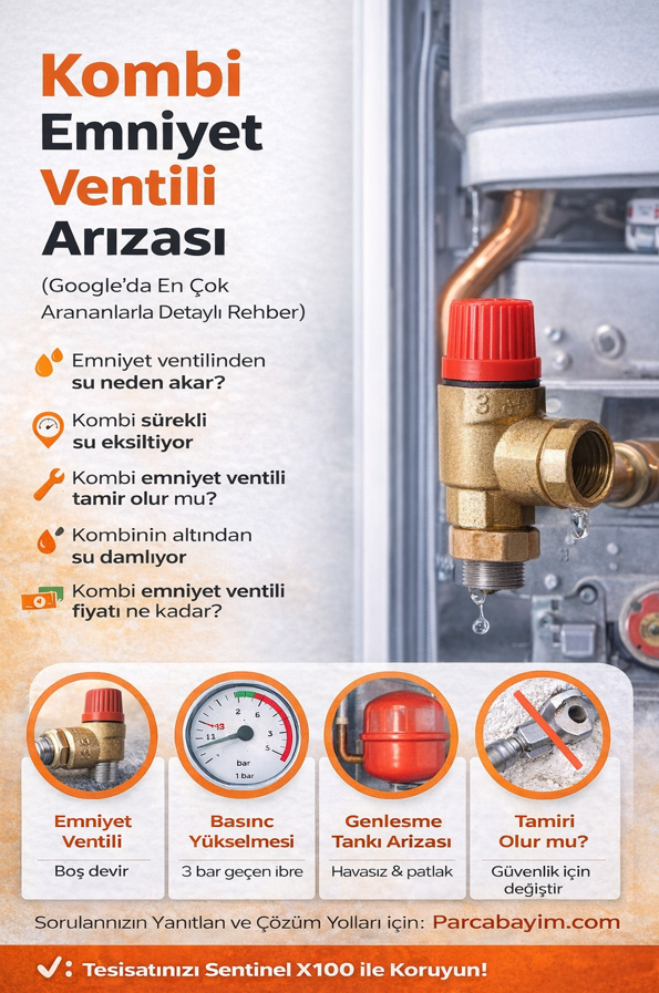 Kombi Emniyet Ventili Arızası Nedir?