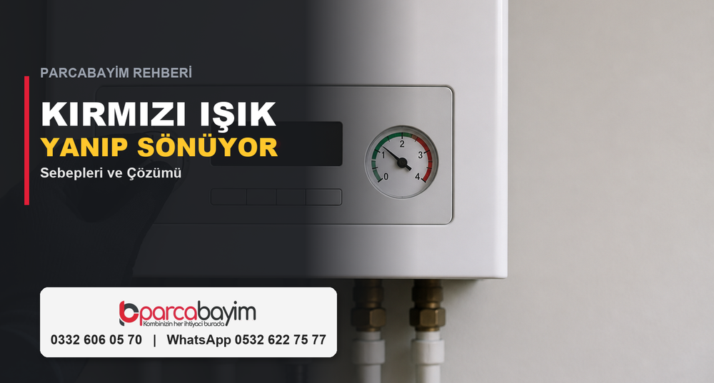 Kombi Kırmızı Işık Yanıp Sönüyor: Ne Demek, Nasıl Çözülür?