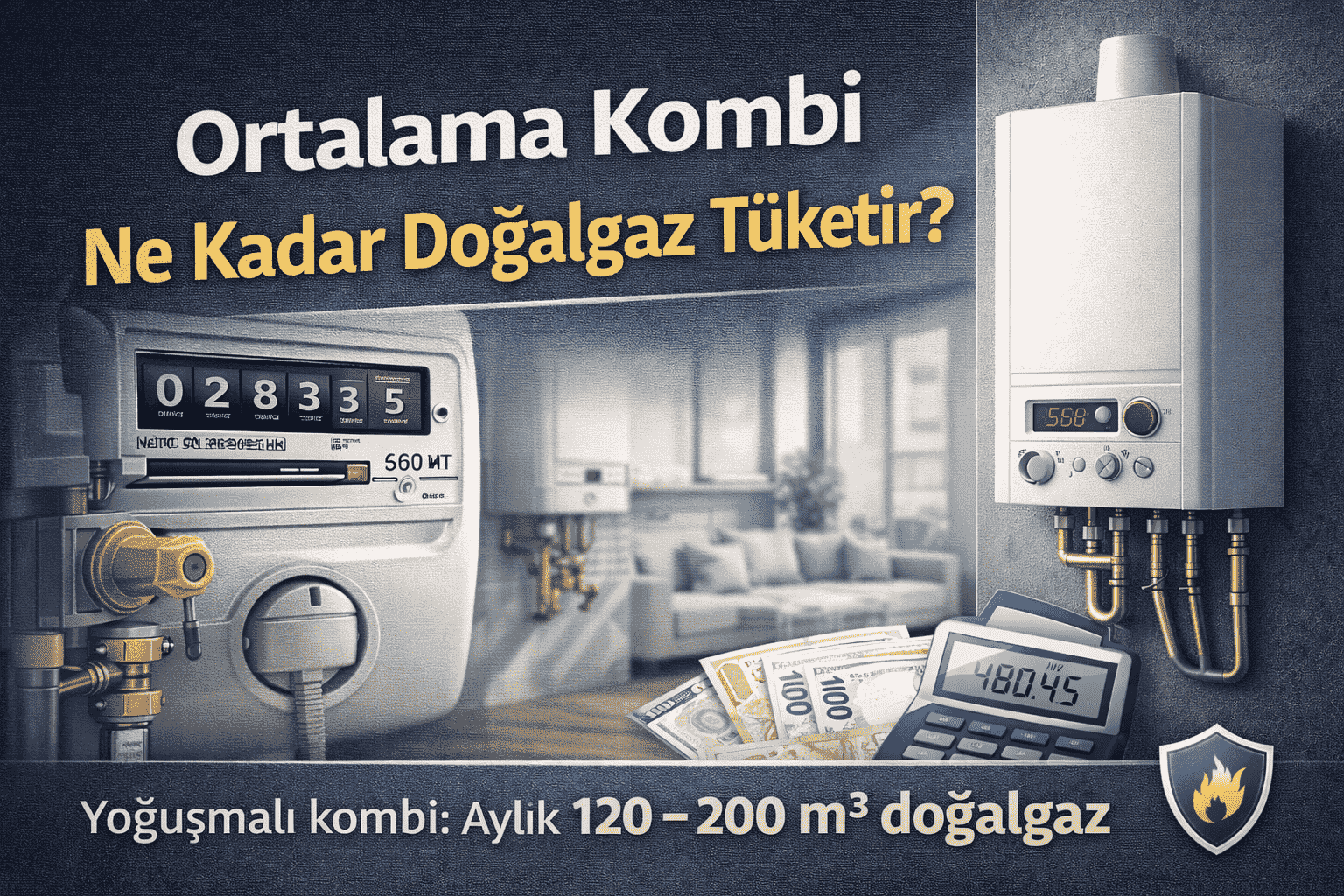 Ortalama Kombi Ne Kadar Doğalgaz Tüketir?