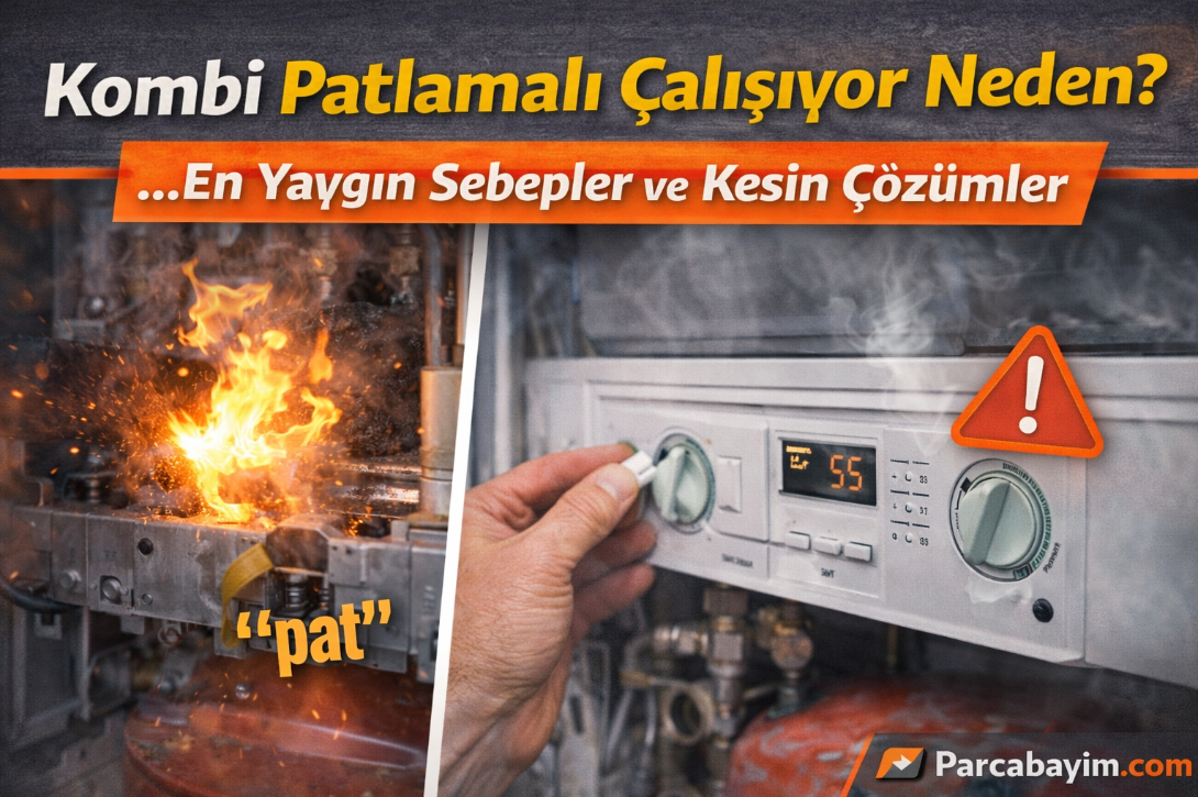 Kombi Patlamalı Çalışıyor Neden? (En Yaygın Sebepler ve Kesin Çözümler)kombi neden patlamalı çalışır