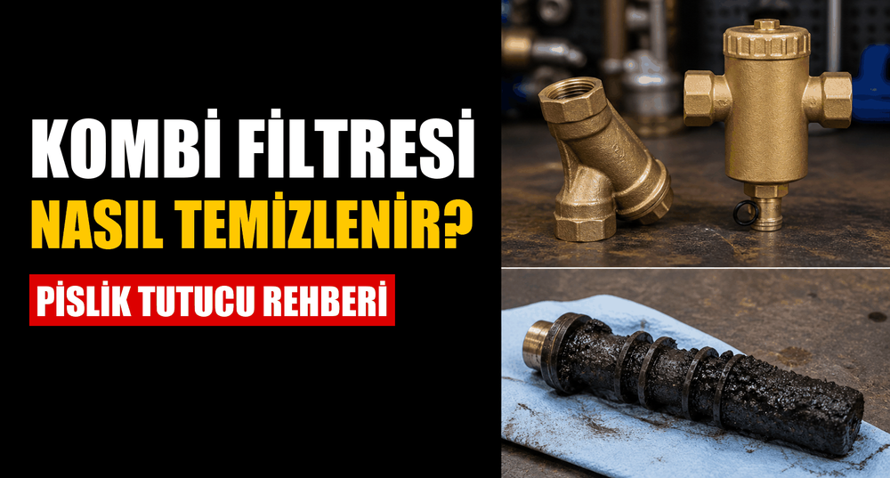 Kombi Filtresi (Pislik Tutucu) Temizliği Nasıl Yapılır? Resimli Anlatım