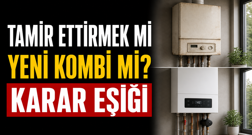 Kombi Tamir Ettirmek mi, Yenisini Almak mı? Karar Eşiği