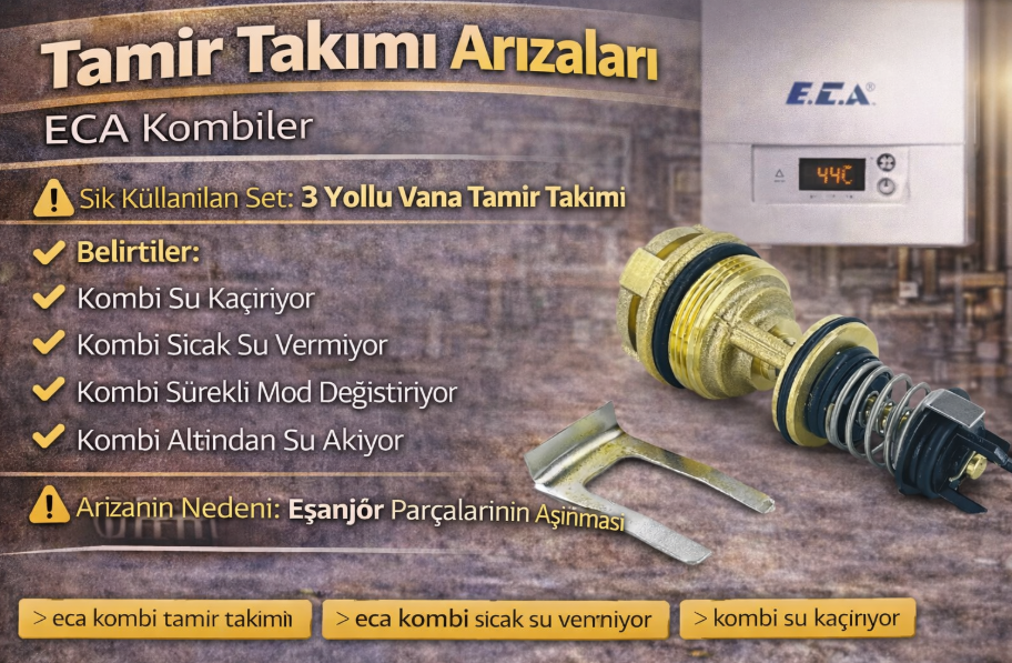 Kombi Tamir Takımı Nedir? Çeşitleri ve En Sık Görülen Arızalar