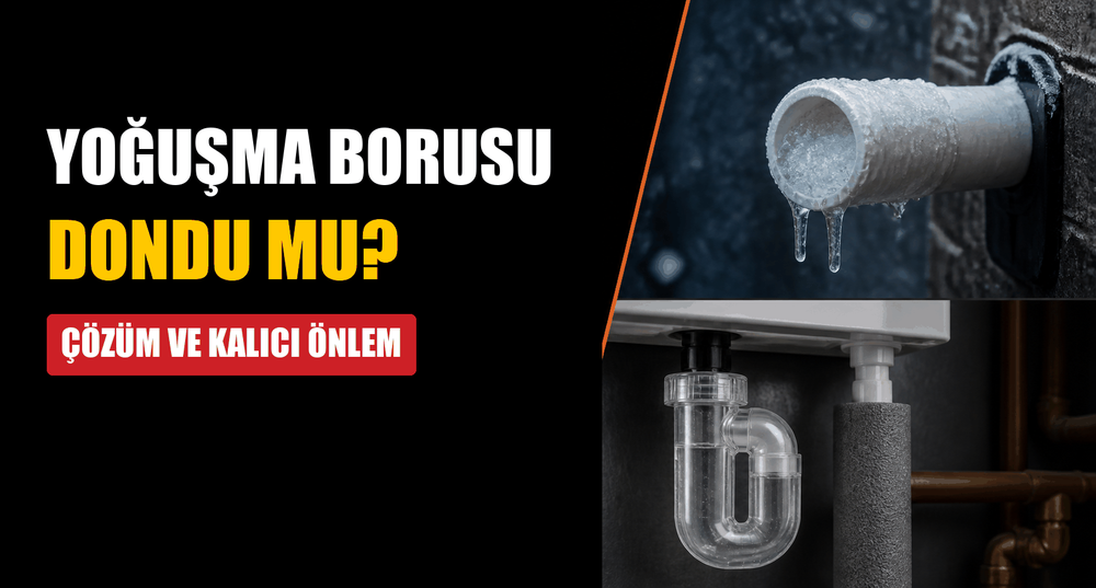 Kombi Yoğuşma Borusu Dondu: Çözüm ve Kalıcı Önlem (Resimli Anlatım)