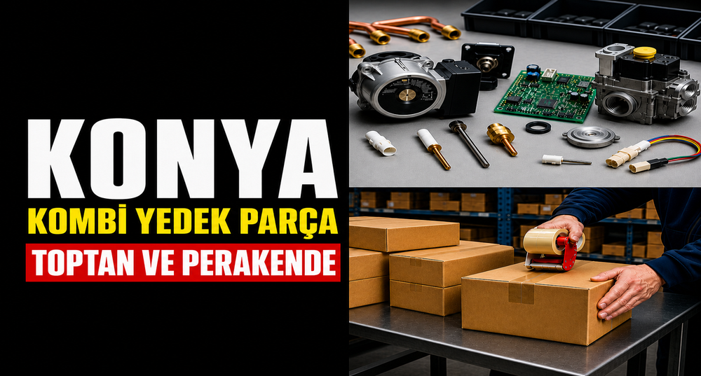 Konya Kombi Yedek Parça: Toptan ve Perakende Satış, Konya'dan Hızlı Gönderim