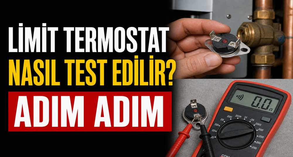 Limit Termostat Nasıl Test Edilir? (Kombi Emniyet Termostatı)