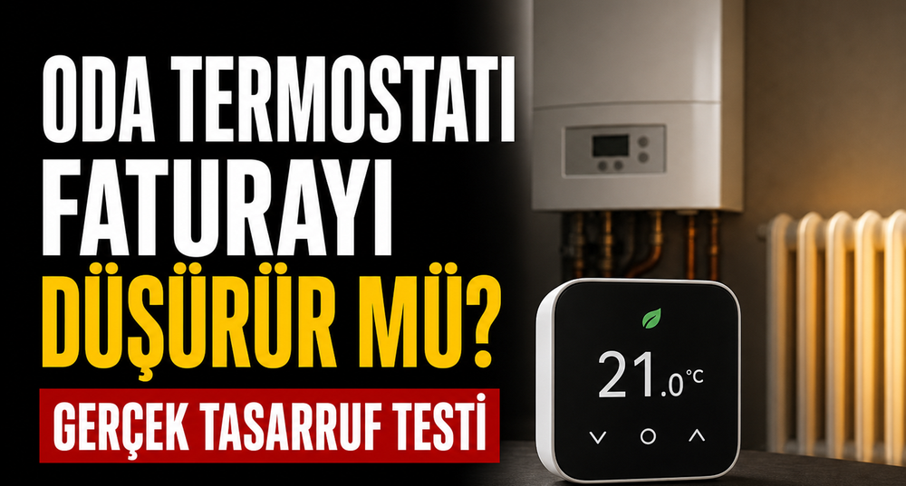 Oda Termostatı Kullanmak Faturayı Gerçekten Düşürür mü?