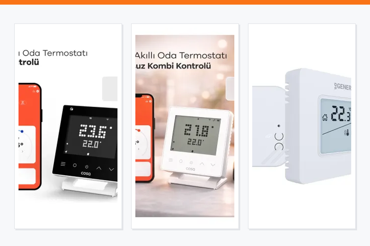 Oda Termostatları kategorisinden örnek ürünler