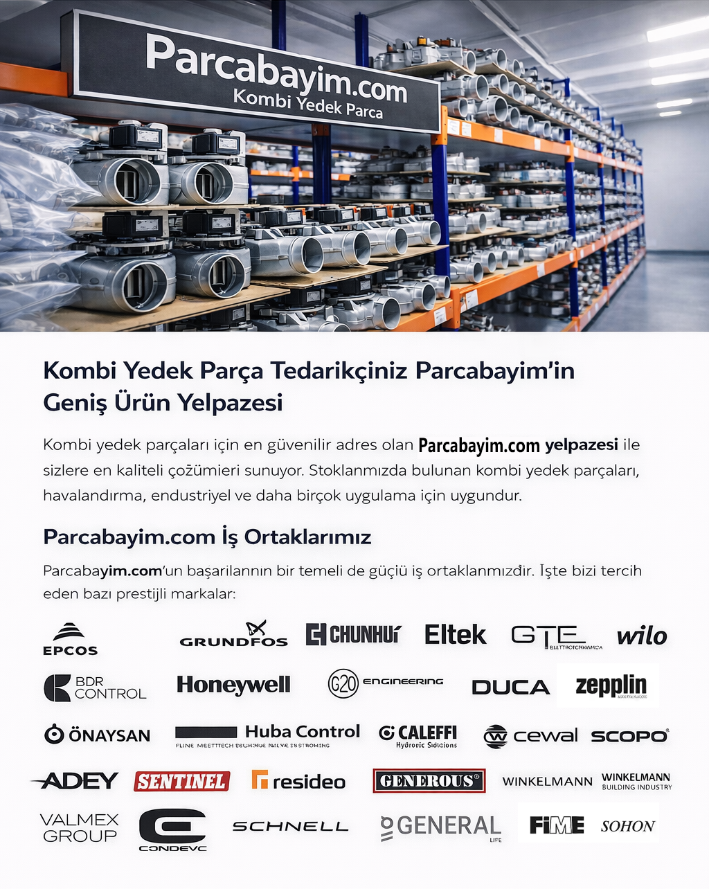 Geniş Ürün Yelpazesi ile Kombi Yedek Parçada Güvenilir Adres