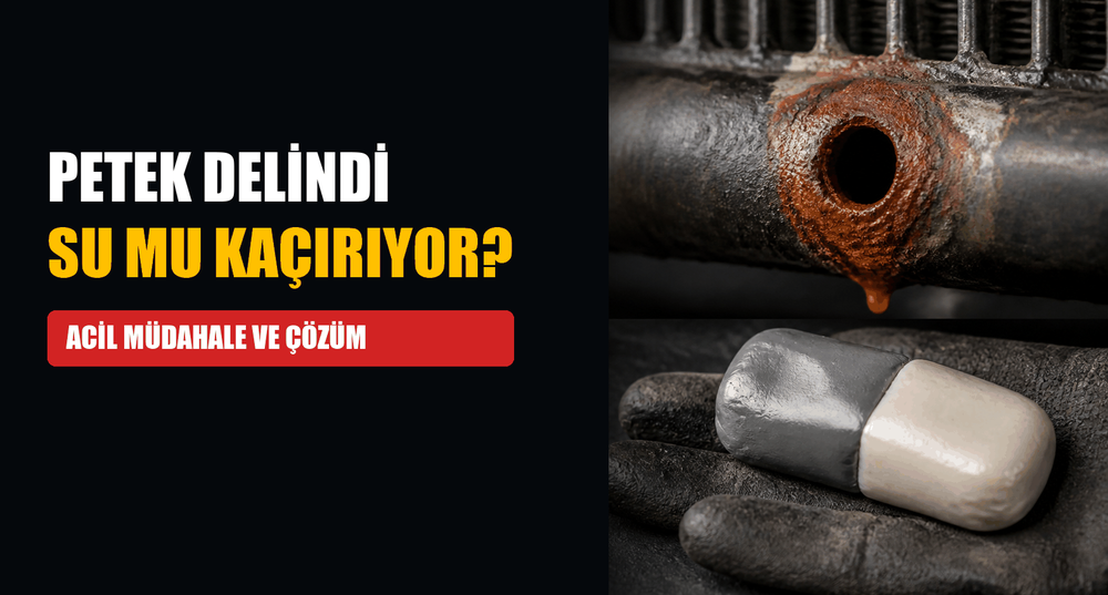Petek Delindi, Su Kaçırıyor: Acil Müdahale ve Kalıcı Çözüm (Resimli)