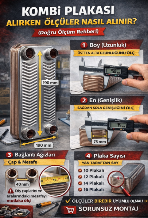 Kombi Plakası Alırken Ölçüler Nasıl Alınır? (Doğru Ölçüm Rehberi)