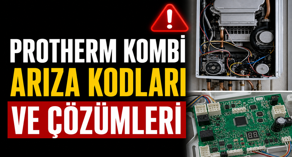 Protherm Kombi Arıza Kodları ve Çözümleri