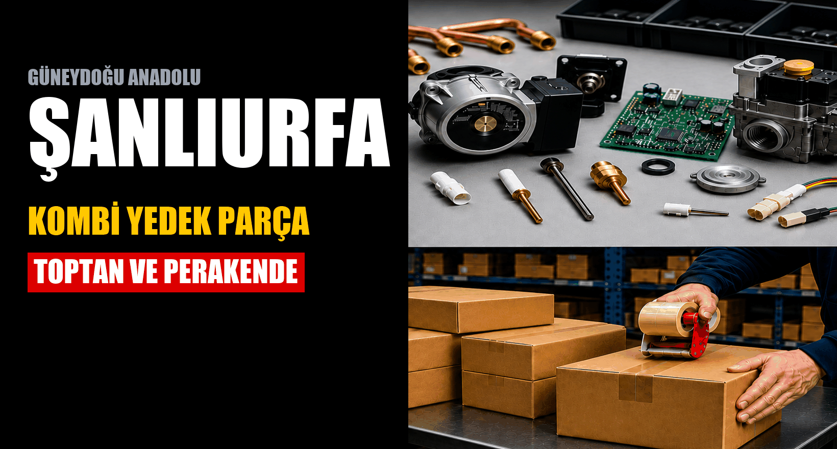 Şanlıurfa Kombi Yedek Parça | 13 İlçeye 1-3 Günde Kargo