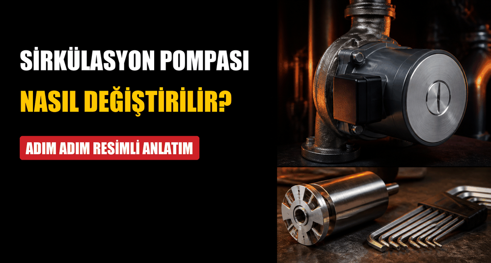 Sirkülasyon Pompası Nasıl Değiştirilir? Adım Adım Resimli Anlatım