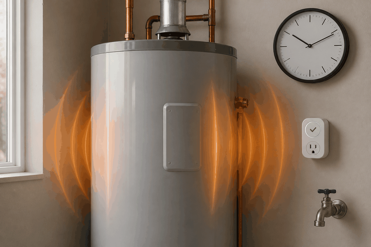 Termosifon deposunun beklerken sürekli ısı kaybetmesi