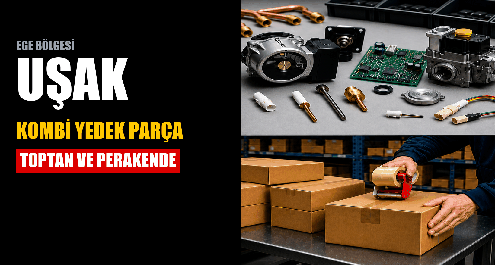Uşak Kombi Yedek Parça | Toptan Fiyat, 6 İlçeye 1-2 Günde