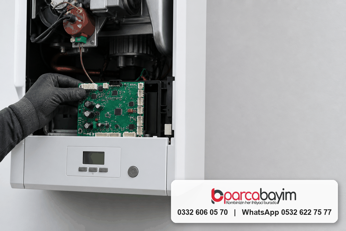 Vaillant kombide arıza kodu ile parça eşleştirme