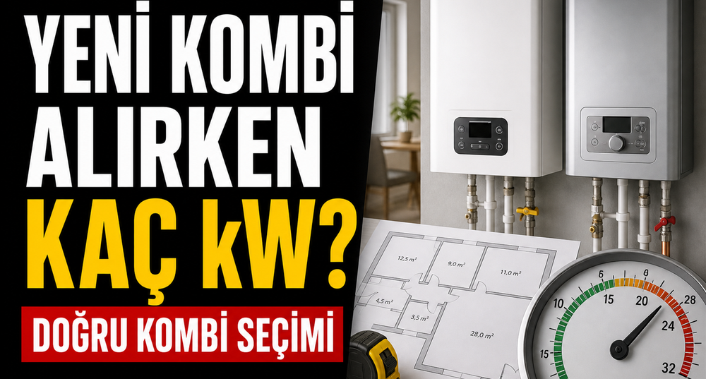 Yeni Kombi Alırken Nelere Dikkat Edilmeli? Doğru Kapasite Seçimi