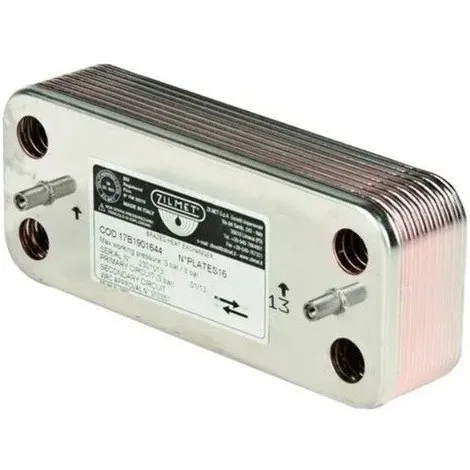 Plaka Eşanjör Ariston Clas Zilmet  142 MM 12Plaka  Kombi Yedek Parça