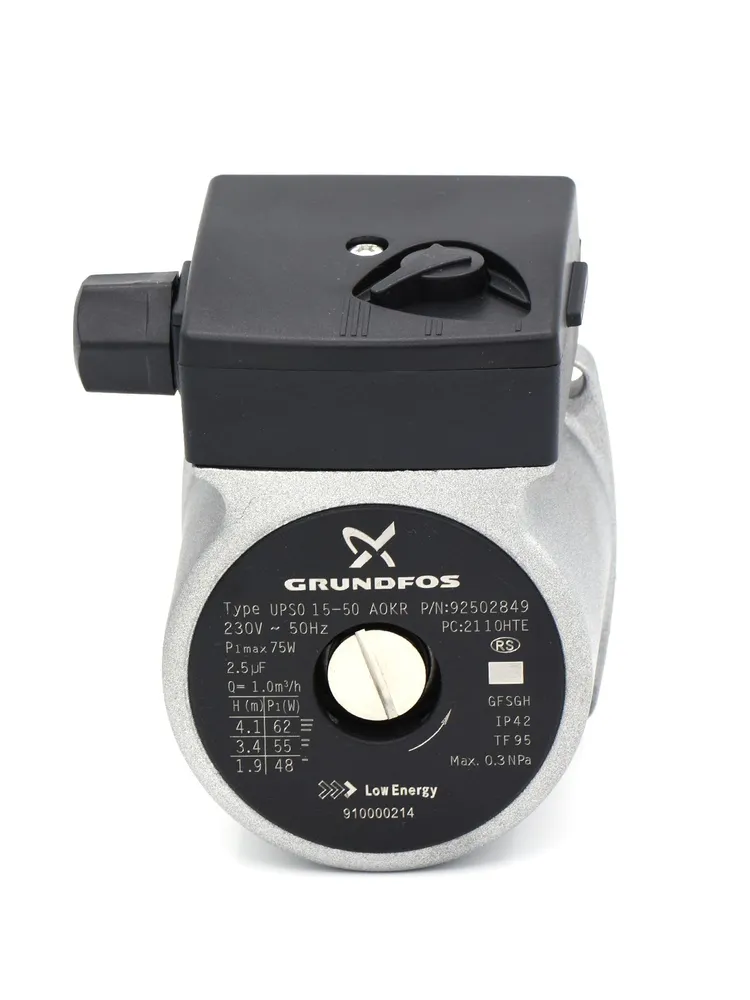 Sirkilasyon Pompası Grundfos 15-50   P1 max 75W 62W 3 DEVİR MOLEX  Kombi Yedek Parça ürün görseli 3
