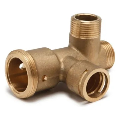 3 Yollu Vana Gövdesi Pirinç 0193013 - Vaillant turboMAX VUW Uyumlu 3