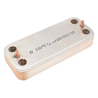 Airfel Eco5 Baymak Eko-5 Uyumlu Plaka Eşanjör 12 Plaka 160 mm Zilmet 2