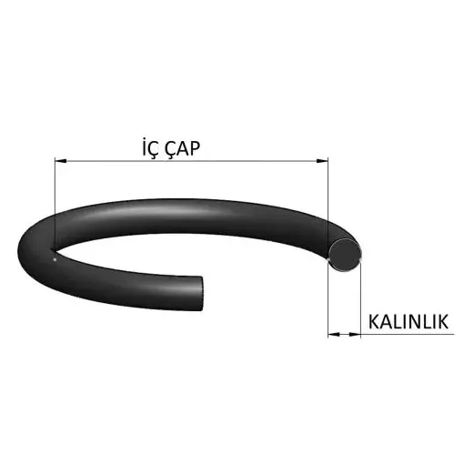 Ana Eşanjör Oringi Ø18mm boru için 17*3mm - 2. görsel