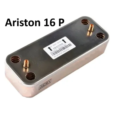 Ariston Clas Genus Uyumlu Condevo Plaka Eşanjör 16 Plaka 142 mm