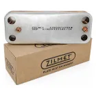 Baymak Baxi Eco3 Luna3 Uyumlu Plaka Eşanjör 16 Plaka 156,5 mm Zilmet - 1. görsel