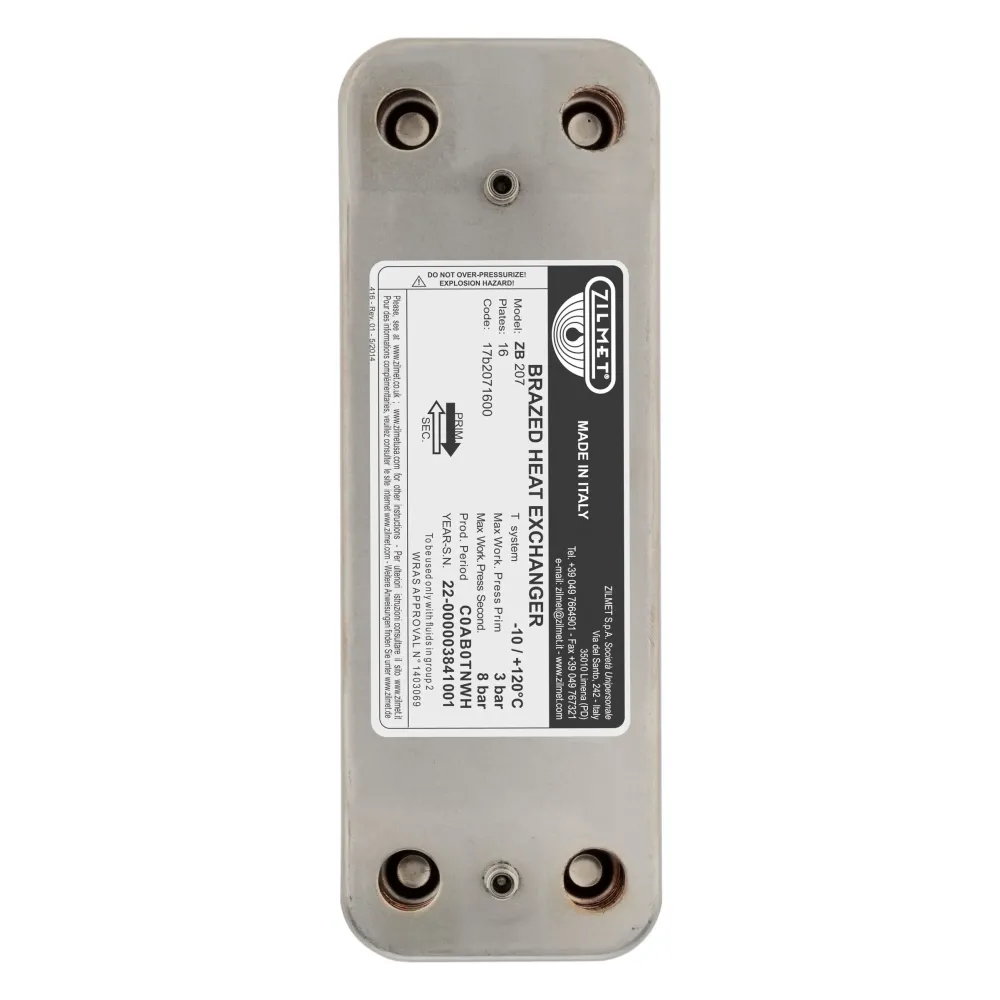 Baymak Baxi Eco3 Luna3 Uyumlu Plaka Eşanjör 16 Plaka 156,5 mm Zilmet Baymak Baxi Eco3 Luna3 Uyumlu Plaka Eşanjör 16 Plaka 156,5 mm Zilmet - 2. görsel