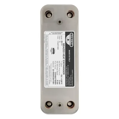 Baymak Baxi Eco3 Luna3 Uyumlu Plaka Eşanjör 16 Plaka 156,5 mm Zilmet 2