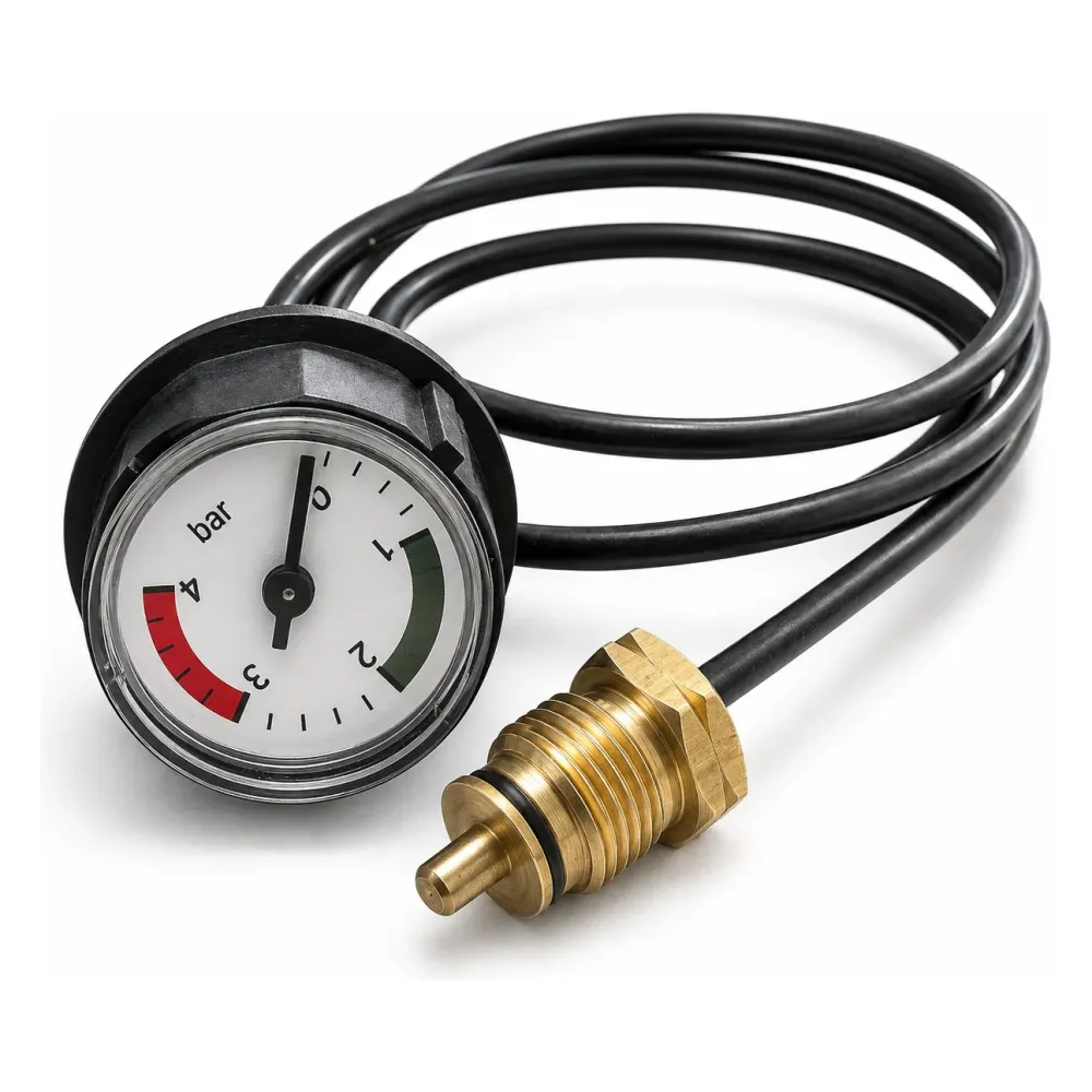 Baymak Duotec Alarko Trendy Uyumlu Manometre Ø 27 mm G1/4 Hortumlu Baymak Duotec Alarko Trendy Uyumlu Manometre Ø 27 mm G1/4 Hortumlu