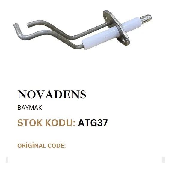 Baymak Novadens Arçelik Uyumlu Ateşleme Elektrodu Baymak Novadens Arçelik Uyumlu Ateşleme Elektrodu