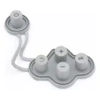 Bosch Buderus Kumanda Tuşları Uyumlu Buton Seti Gri 87186507420 - 1. görsel