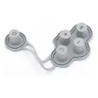 Bosch Buderus Kumanda Tuşları Uyumlu Buton Seti Gri 87186507420 - 2. görsel