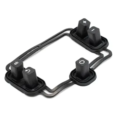 Bosch Buderus Uyumlu Buton Seti Siyah 5 Tuş Çerçeveli Ok Artı Eksi 2