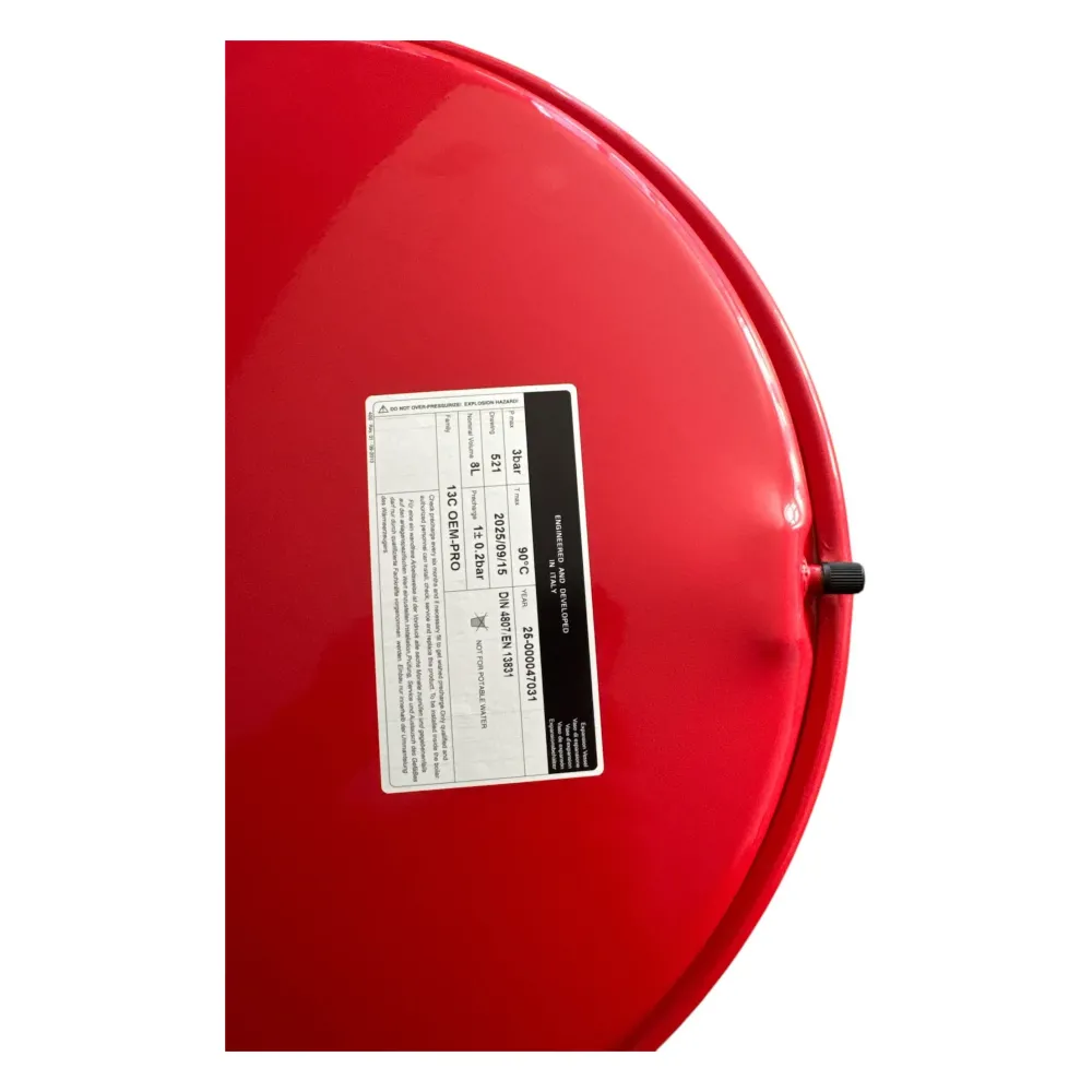 Bosch ECA Buderus Uyumlu Genleşme Tankı 8 Lt 1/2 Bosch ECA Buderus Uyumlu Genleşme Tankı 8 Lt 1/2 - 4. görsel