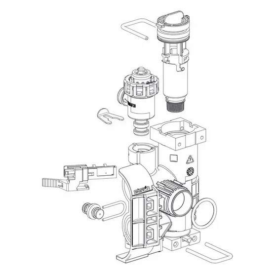 Bosch Gaz 6000 W Buderus U072 Uyumlu Sağ Hidroblok Türbinli Bitron - 3. görsel