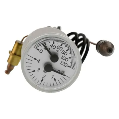 Cewal Termomanometre 0-4 Bar 0-120 °C - Viessmann Vitopend WH