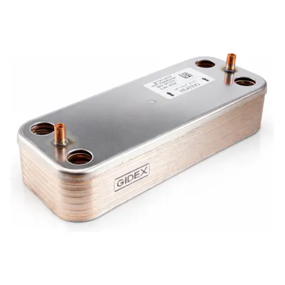 Condevo Plaka Eşanjör 12 Plaka 160 mm - Airfel Eco5 Baymak Eko-5 2