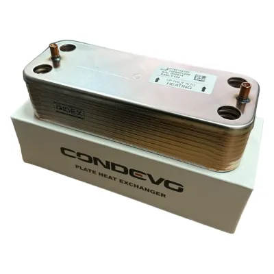 Condevo Plaka Eşanjör 16 Plaka 160 mm - Airfel Eco5 Baymak Eko-5 3