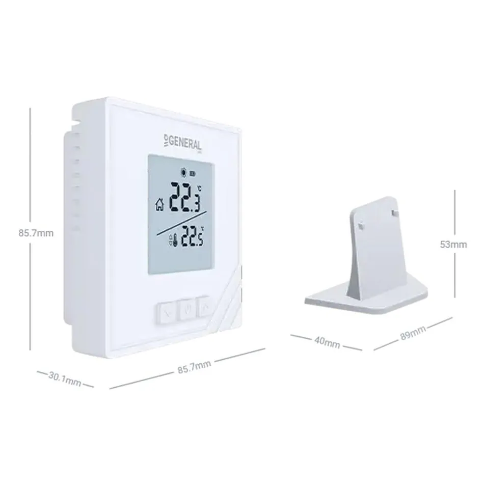 General Life Mitra HT15 RF Kablosuz Oda Termostatı General Life Mitra HT15 RF Kablosuz Oda Termostatı - 3. görsel
